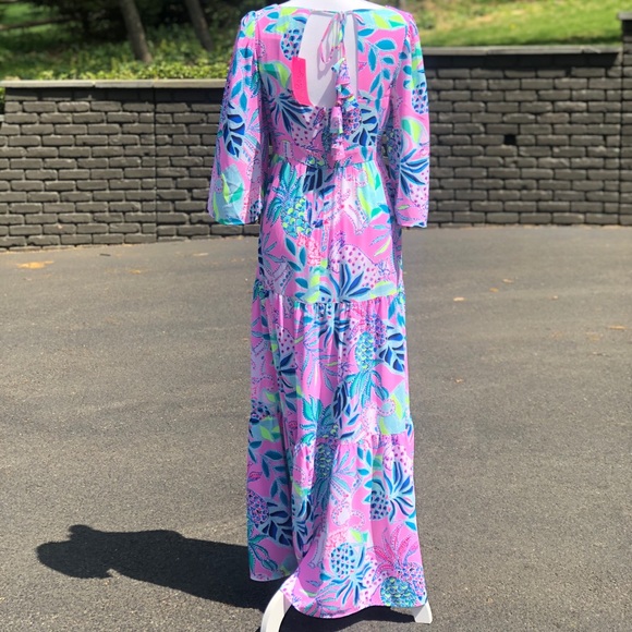 NWT Lilly Pulitzer Long Dress - Picture 3 of 3